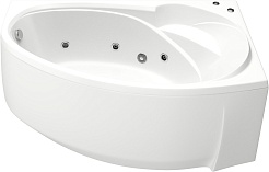 Bas Акриловая ванна Флорида 160x88 R с гидромассажем – фотография-3